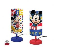 Cilindro Della Lampada da Comodino DISNEY MICKEY MOUSE Camera da Letto per Bambini in Rosso! - LQ2024
