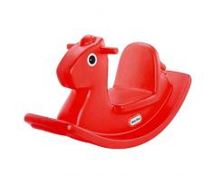 Little Tikes - Cavallo a Dondolo Gioco Attivo per Bambini, Maniglie Facili da Afferrare e Sedile Stabile, Sicuro, Struttura Resistente, Rosso