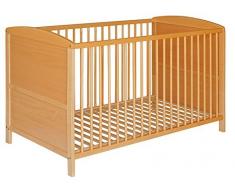 Best For Kids, Letto per bambini a sponde alte 2 in 1 ”Patrick”, 70 x 140 cm, in due colori