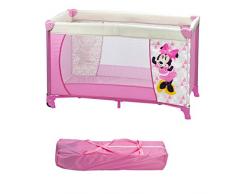 Interbaby MN009 Lettino Da Viaggio 120X60 Con Ruote - Disney Minnie Mouse - 2000 g