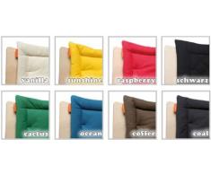 Aktion Leander - Seggiolone con protezione e imbottitura disponibile in colori assortiti, colore: Noce