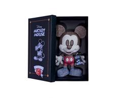 Simba 6315870309 Disney Mickey Mouse Jeans, Edizione Ottobre, Peluche 35 cm, Topolino, Confezione Regalo, Edizione Limitata, Oggetto da Collezione, Anche per Neonati
