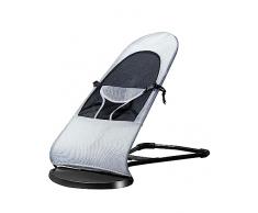 Kakalux divano letto a dondolo pieghevole per animali domestici, regolabile in altezza, adatto a cani e gatti di piccola e media taglia, sicuro e confortevole, facile da trasportare - Grigio