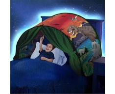Angel ZYJ Bellezza Top Bambini Pop Up Letto Playhouse Tent – Gemelli, Dinosauro