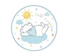 Herding Tappeto, Disney Winnie the Pooh, Ø 90 cm, Lato Superiore in 100% Poliammide