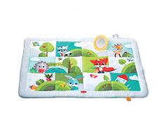 Tiny Love Super Mat Meadows Days Tappeto gattonamento, Tappeto Gioco per Bambini e Neonati, pieghevole ed imbottito, grande 150 x 100 cm, multifunzione, bianco