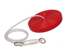 6118 Altalena small foot girevole in plastica stabile e resistente alle intemperie, portata massima fino a 70 kg, da 3 anni in poi