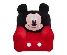 Delta Children Mickey Poltrona Gonfiabile, PVC, Multicolore, 43.18 x 63.5 x 57.15 cm