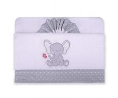 PEKITAS Bebe Set di lenzuola tipo corallino, 3 pezzi, per carrello/navicella 40 x 80 cm, realizzato in Portogallo