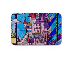 TANGGOOD Disney Coral Fleece Tappetino da Bagno Tappeto zerbino Tappeto dingresso Tappetini Tappetini per Porte Esterne Anteriori Tappeto dingresso 50x80cm