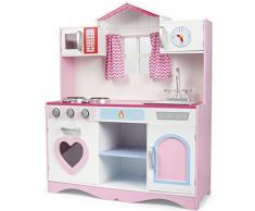 Cucina Rosa Giocattolo Per Bambini Gioco In Legno Giocare Dimitazione Accessori Per Cucina Pink Play Kitchen Dimensioni 82x30x101