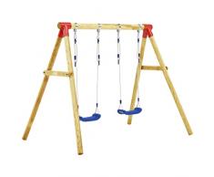 vidaXL Set Altalena da Giardino 230x130x166 cm in Legno di Pino