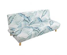 ele ELEOPTION Copridivano Senza Braccioli Pieghevole Divano Letto 3 posti all-Coperto Copridivani Elasticizzati Universale Motivo Geometrico Anti Scivolo Copri Divano, 180-210 cm (Stampato 7)