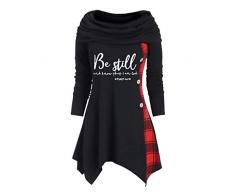MERICAL Donna Elegante 3XL 5XL Anni Lino Bianca Notte Bambina Parto Camicia Imbottita Alette Colli Gemelli da Letto Invernale Corta Jeans Manica Boscaiolo Ferrari Flanella Camicia Quadri Clinica
