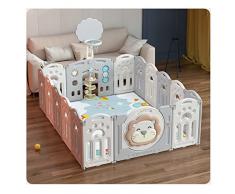 Box recinto per bambini Recinzione Per Bambini Pieghevole Con Canestro Da Basket, Giocattoli Da Box Per I Più Piccoli, Grandi Giocattoli Del Recinto Del Centro Di Attività Per La Sicurezza Dei Bambini