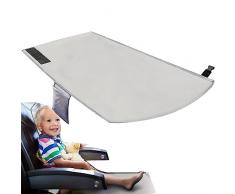 Poggiapiedi Aeroplano Per Bambini | Lettino Per Aereo Bambini Piccoli | Bambini Poggiagambe Lettino In Aereo | Estensore Del Sedile Dellaeroplano Leggero Pieghevole | Accessori Essenziali Da Viaggio