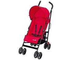 Safety 1st Slim Passeggino Leggero, Compatto, Reclinabile, Chiusura Ombrello, Parapioggia Incluso, Colore Plain Red