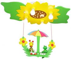 Elobra Lampada da soffitto E14, Giallo