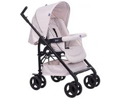 Chicco Passeggino Trio Sprint, Navicella Neonato Con Copertina E Seggiolino Auto, Passeggino Leggero, Nero, 104 x 54 x 87 Cm