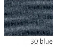 Arketicom Soft Cube Pouf Sacco Poggiapiedi Morbido Quadrato Sfoderabile Puff da Salotto 42x42 Blu Petrolio