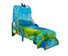hellohome Lettino per Bambini Dinosauro con Baldacchino e Co, One Size