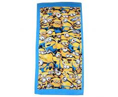 Minions Despicable Me bambini Asciugamano da spiaggia - Azzurro -