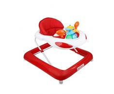 Girello bimbi luci e suoni rosso - Mazzeo Giocattoli