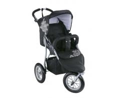 Knorr-baby 883930 - Passeggino Joggy S, colore: Bianco/ Nero