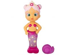BLOOPIES Sirenetta Sweety | Bambola amici del Bagnetto; spruzzano acqua i i fanno bolle, coda da sirena cambia di colore - Giocattolo da bagno per bambina i bambino dai 2 anni in su