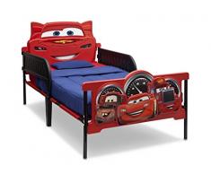 Delta BB86690CR - Letto in metallo e plastica Cars, 200 x 100 cm