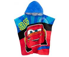 Disney Asciugamano Poncho Ragazzi Rojo Taglia unica