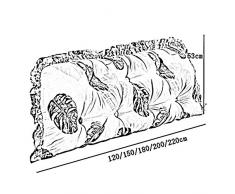 Cushions Liuhoulin Testiera in Cotone Grande Cuscino Morbida Borsa Rimovibile e Lavabile Letto Principessa Schienale Ragazzi e Ragazze Camera da Letto Divano Lungo Cuscino, 5 Colori, 5 Dimensioni