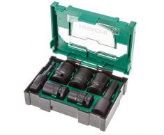 Hitachi, 7tlg Kraftnuss-Box (Box II), IT di sicurezza, potere 7 pezzi Dado Box Box II