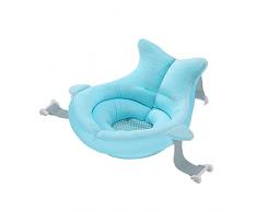 Eayoly Cuscino da Bagno da Bambino, Sedile per Vasca da Bagno per, Cuscino da Bagnetto per, Tappetino per Il Bagnetto Neonato, Pieghevole Cuscino per Vasca da Bagno per Bambini 0-12 Mesi