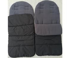 Culater® Sacco A Pelo Passeggino Passeggino coprigambe 0-36 M Bambini Caldo Busta sleepsacks coprigambe per Carrozzina Antivento Bambini dormono Borsa