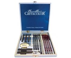 Set Cretacolor in grafite, scatola di legno, gioco
