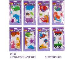 Sticker gel decorazione cameretta set 3 pezzi