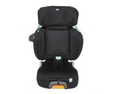 Chicco Fold&Go I-Size Seggiolino Auto 15-36 Kg Con Connettori Rigidi Isofix, Nero, 47 X 46 X 67 Cm