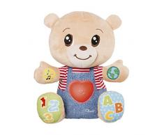 Chicco Teddy Orso delle Emozioni, Peluche Evolutivo Interattivo Bilingue Italiano/Inglese, Gioco Educativo con Emozioni, Numeri e Lettere, Pupazzo con Luci e Canzoni - Giochi Bambini 6 Mesi - 5 Anni