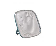 Baby Art Hello Baby Decorazione Cameretta Kit Impronta Neonato, Calco in Gesso per Mani e Piedi, Colore Galatic Green