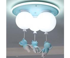 Lampada per camera dei bambini Lampadario carino mucca Camera dei bambini Lampada a sospensione a palloncino Sospensione per camera da letto per ragazzi e ragazze Lampada a sospensione Lampada a sospe