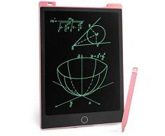 Richgv Tavoletta Grafica LCD Scrittura Digitale, 11 pollici Ewriter Tavolo da Disegno Magnetico, Elettronica LCD Writing Tablet Lavagna Cancellabile per Bambini Della Scuola Ufficio Progettist(Rosa)…