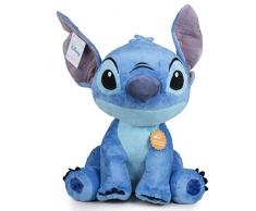 Peluche Stitch Alieno Gigante XXL 60 cm y Habla Original Oficial Disney Holograma Lilo y Stitch