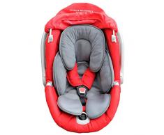 Maxuals®|Riduttore Passeggino Universale Ovetto Neonato Cuscino Seggiolino Auto Culla Seggiolone Traspirante Leggero Supporto Protezione Testa Bimbo 0-12 Mesi 2°Generazione Estate Inverno Anallergico
