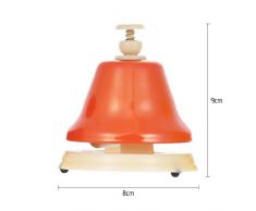 ammoon Set di Bell Scrivania Bells Campane Colorato 8 Nota Early Musical Educational Strumento giocattolo per Bambini