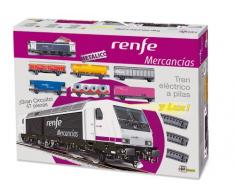 Pequetren - 888, Treno elettrico con vagoni merci Renfe, con pista, 47 pz.