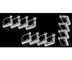 PARENCE 12 protezioni per tavoli per bambini, copriletti, protezione per gli angoli per la sicurezza dei bambini, con adesivi extra forti