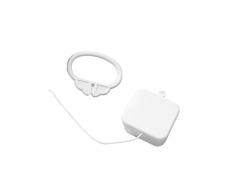 WOWOWO Carillon con Cordino a Corda Carillon Bianco per Bebè Campana Giocattolo per Bambini Canzoni Casuali