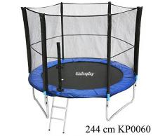 Tappeto elastico di ricambio Best For Sports accessori sicurezza rete 6 aste system 244 cm