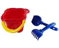 Hemat - Mini set sabbiera 18 x 18 x 15 cm, 3 pezzi